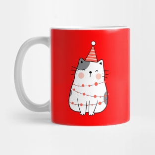 Cute Christmas Cat - Merry Catmas Mug